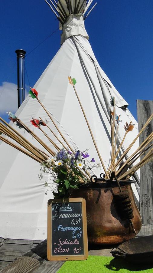 Village Tipi La Feclaz Bagian luar foto