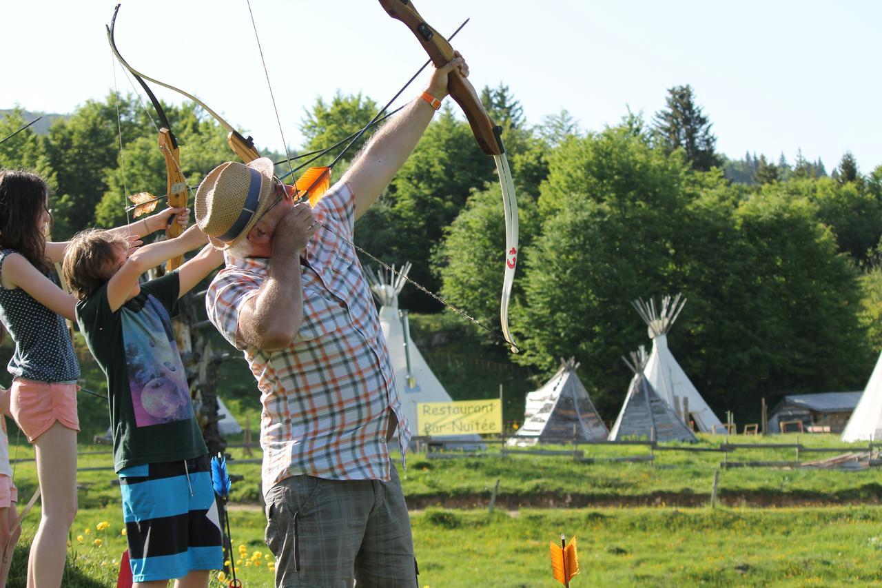 Village Tipi La Feclaz Bagian luar foto