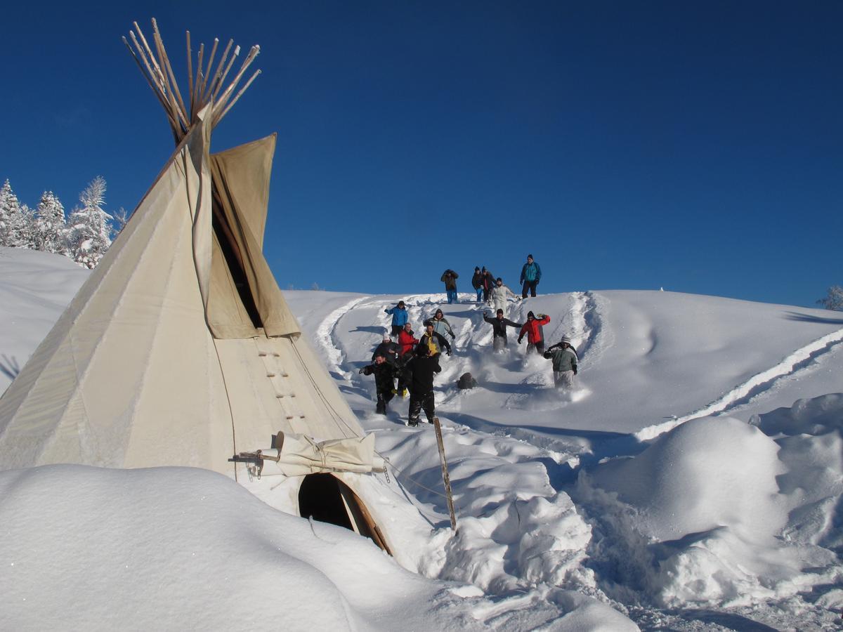 Village Tipi La Feclaz Bagian luar foto