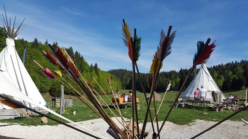 Village Tipi La Feclaz Bagian luar foto