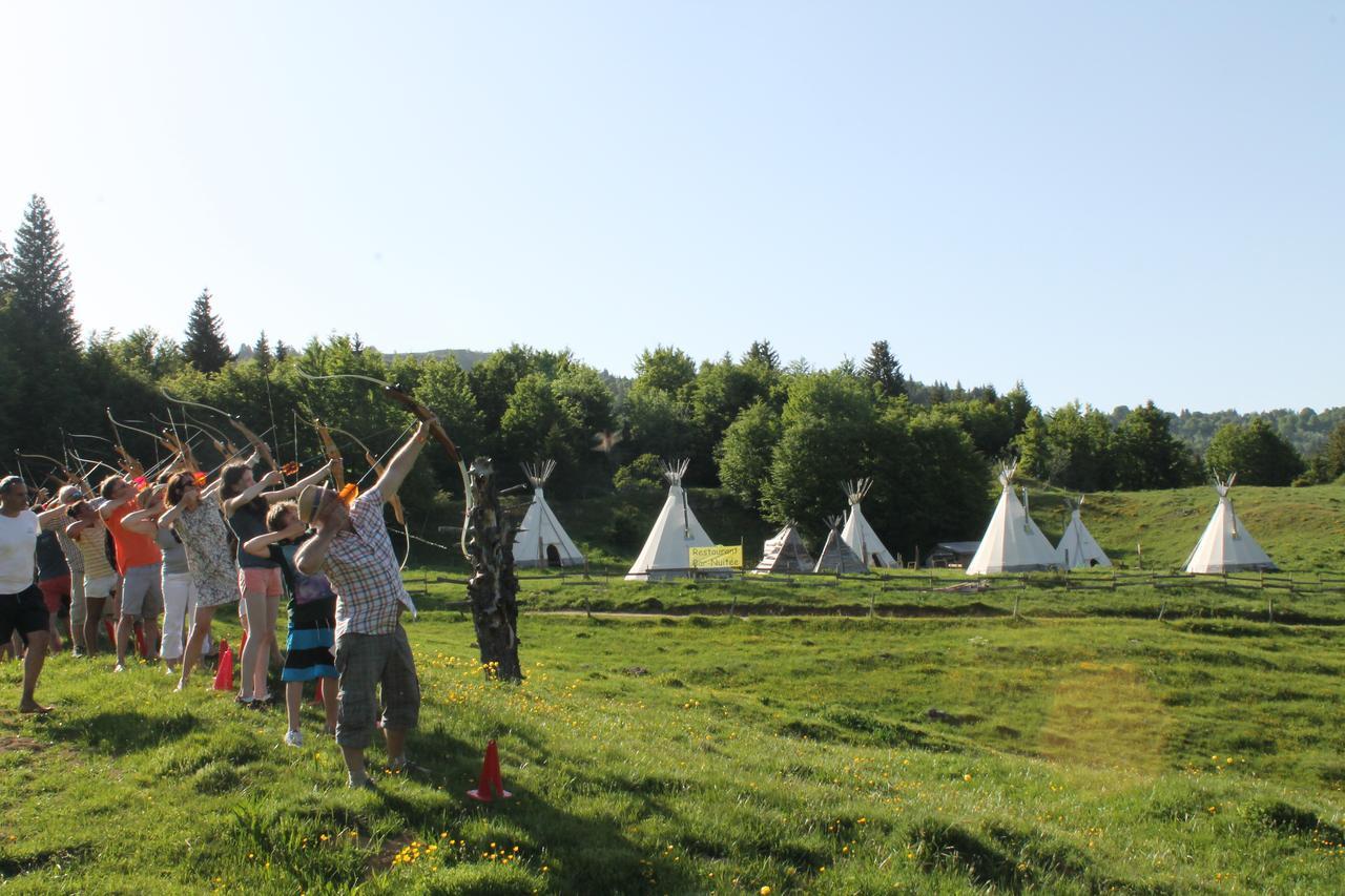 Village Tipi La Feclaz Bagian luar foto