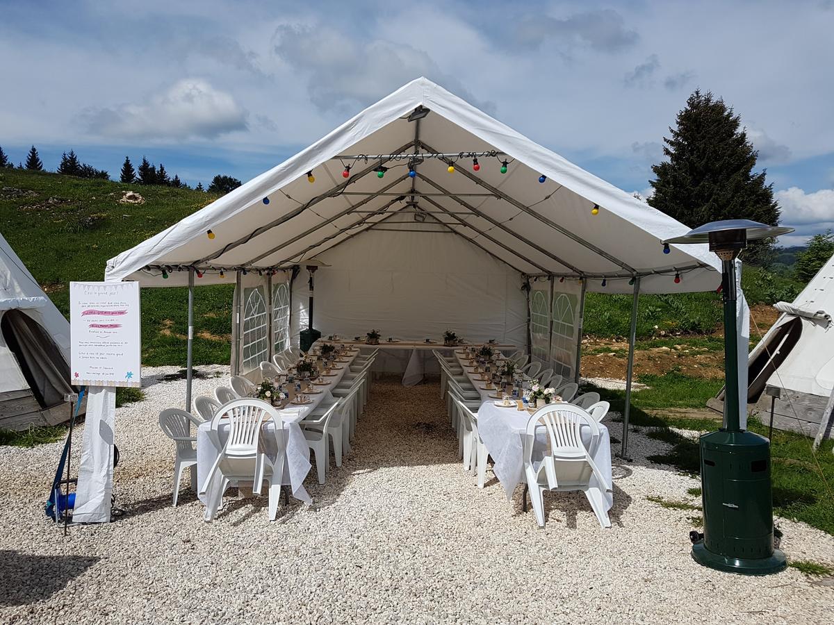 Village Tipi La Feclaz Bagian luar foto
